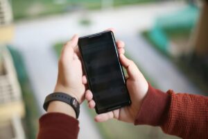 smartphone hand